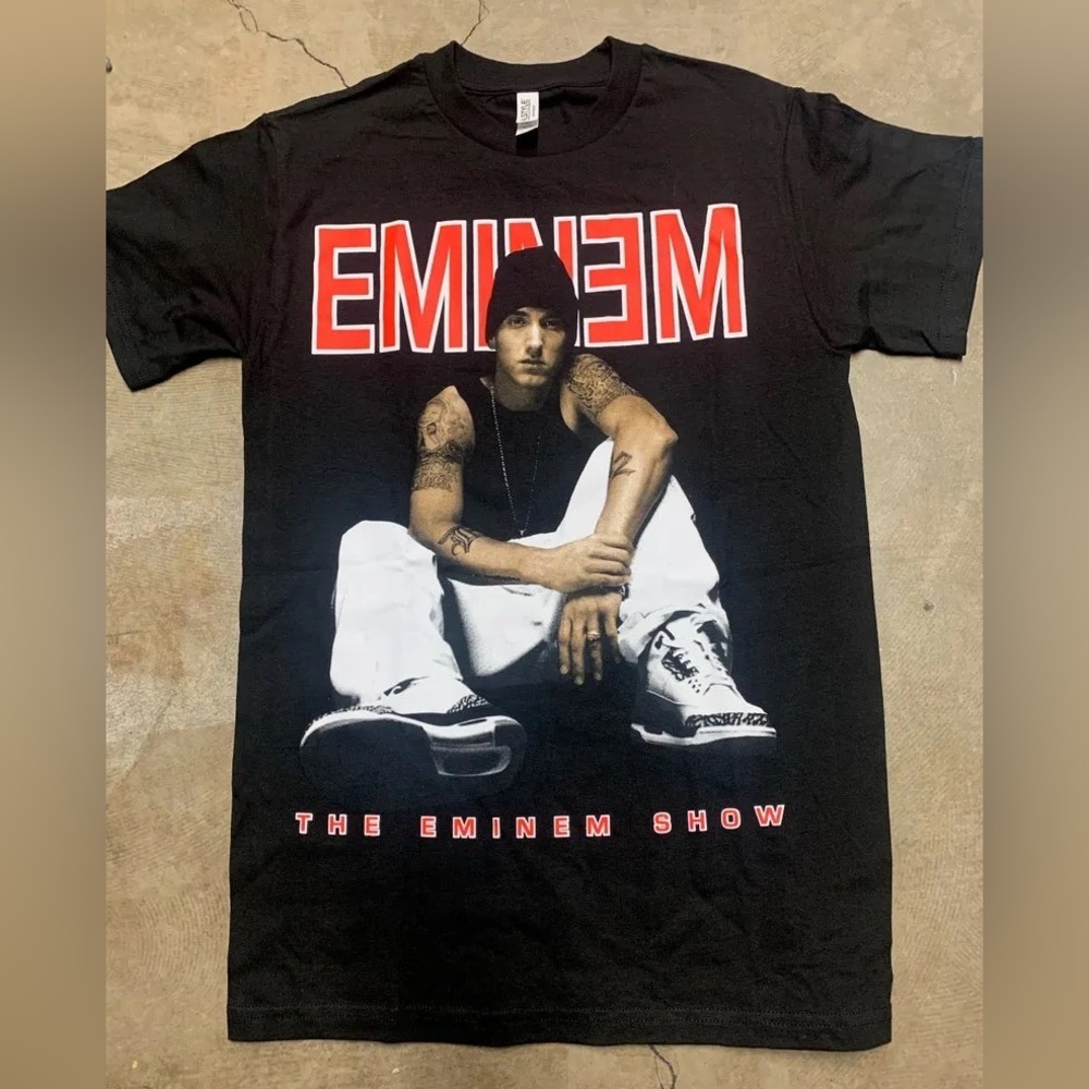 Black Eminem Shirt